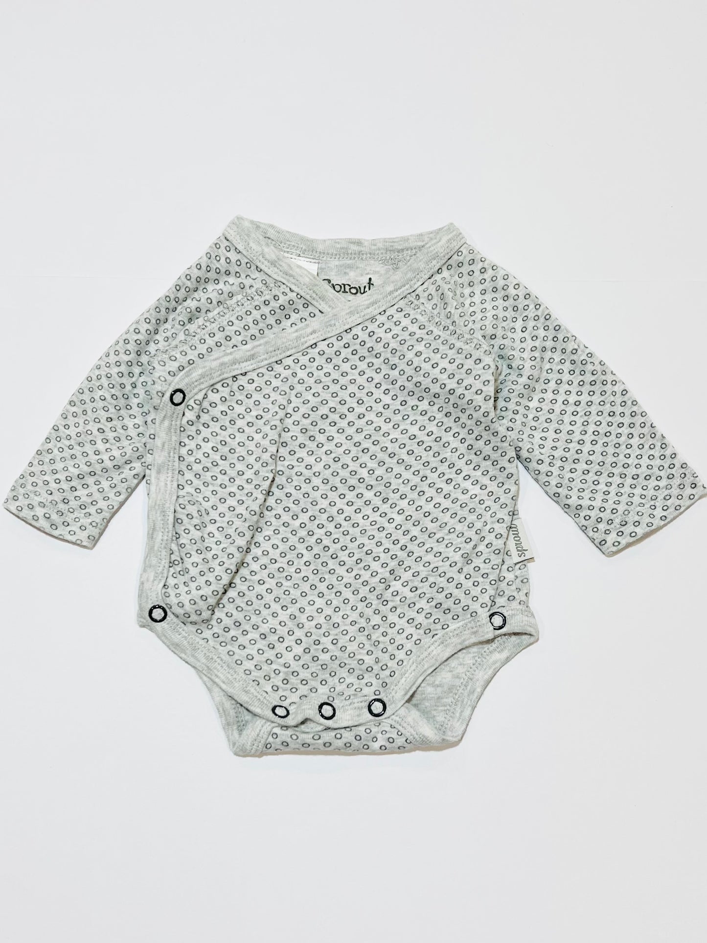 Grey circles bodysuit - Size 000