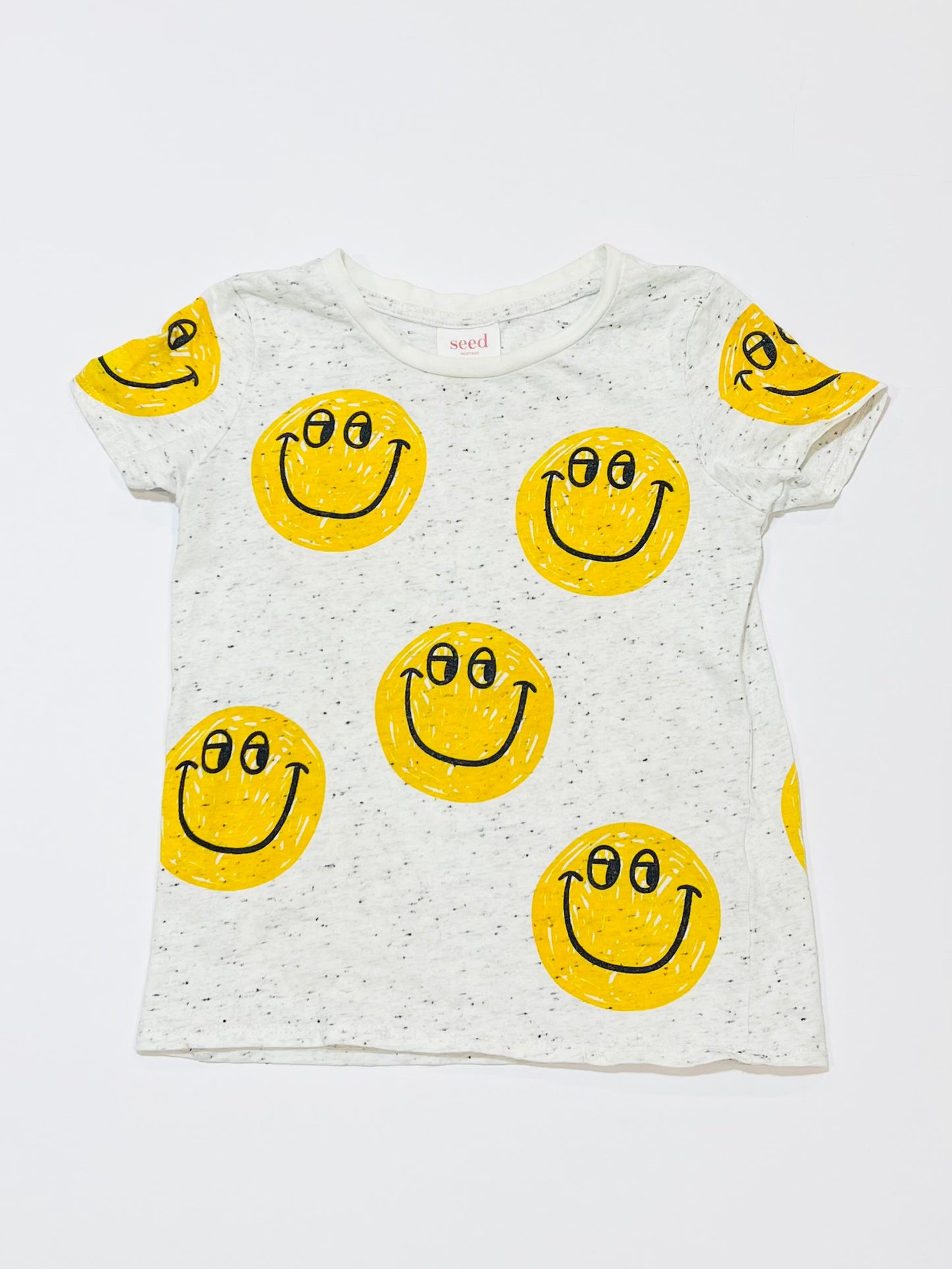 Happy face tee - Size 4