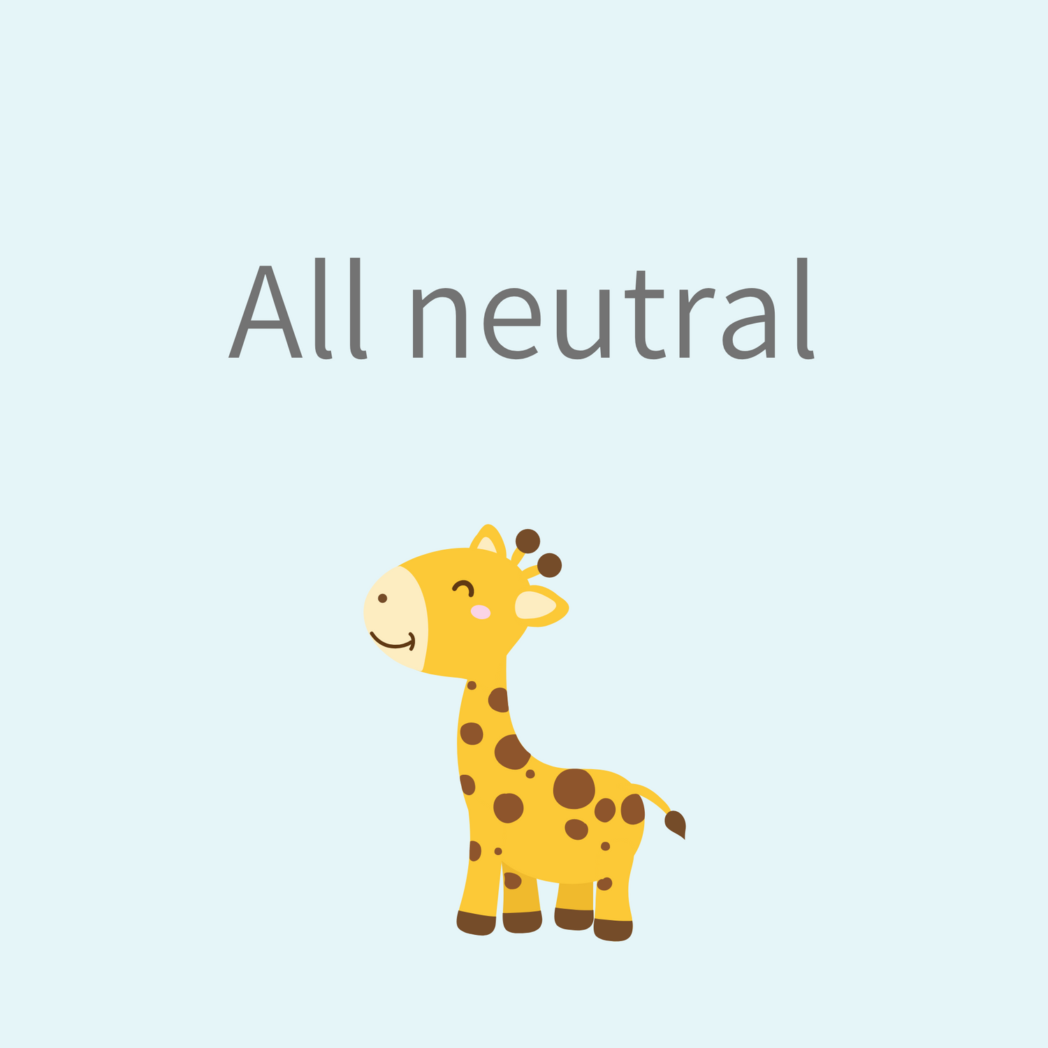 All neutral