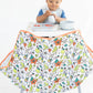 High chair food catcher
