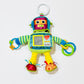 Colourful robot pram toy