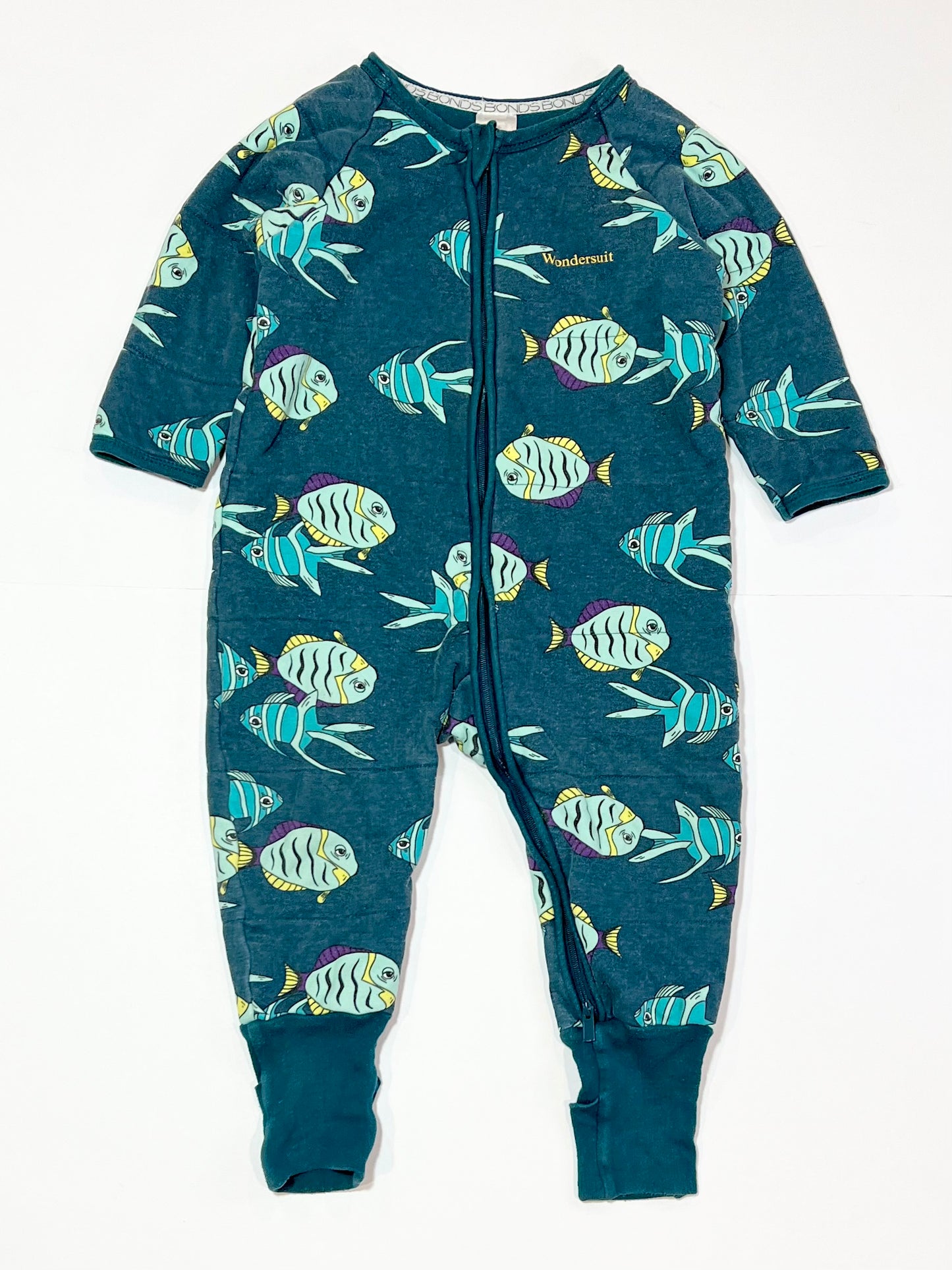 Padded Zippy Wondersuit - Size 1