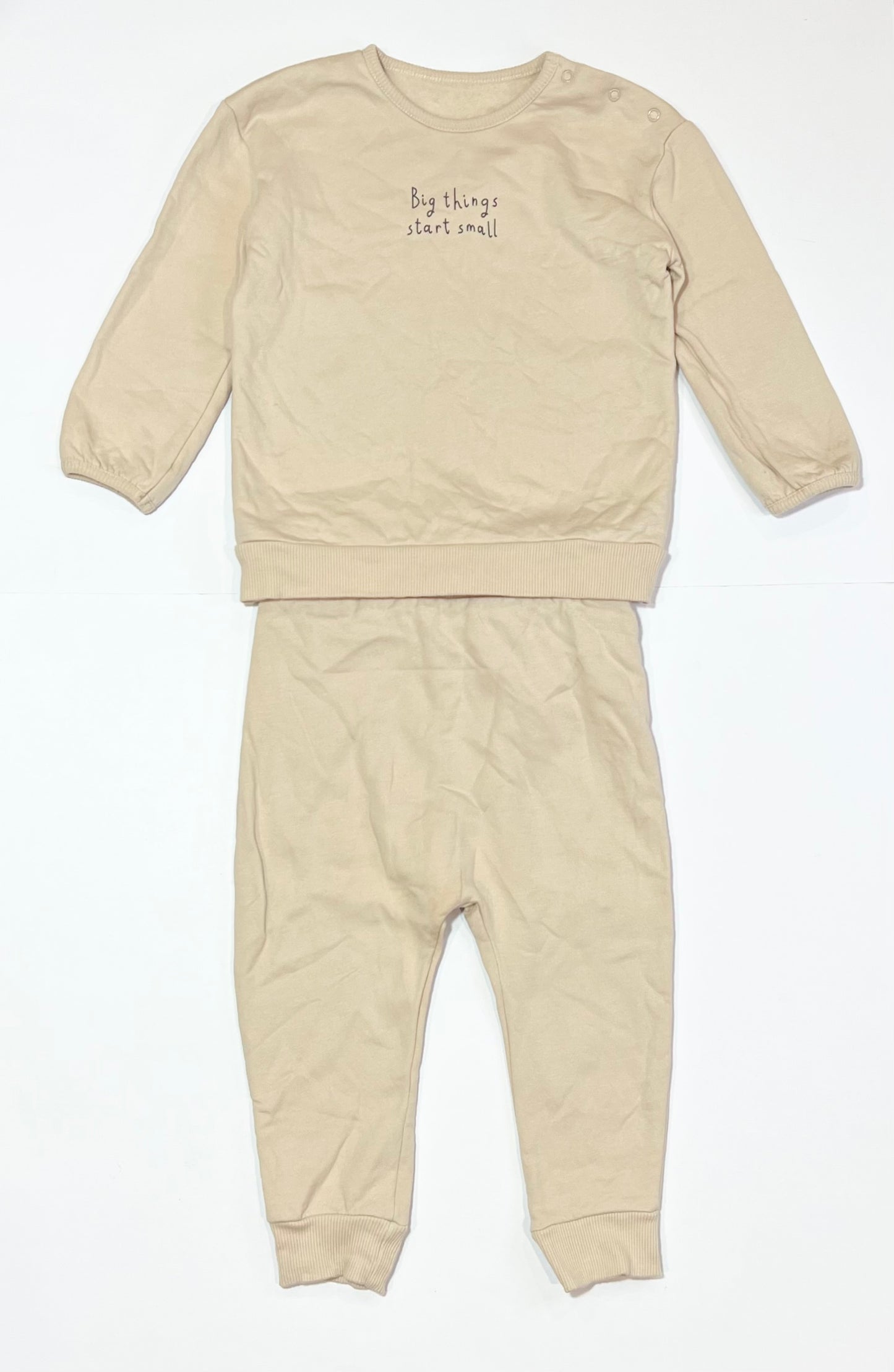 Big things start small tracksuit - Size 1