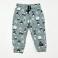 Grey jersey pants - Size 1