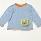 Striped lion top - Size 1