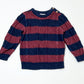 Striped cable knit jumper - Size 1