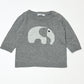 Grey elephant jumper - Size 1