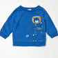 Blue animals sweater - Size 1