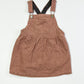 Corduroy pinafore - Size 1