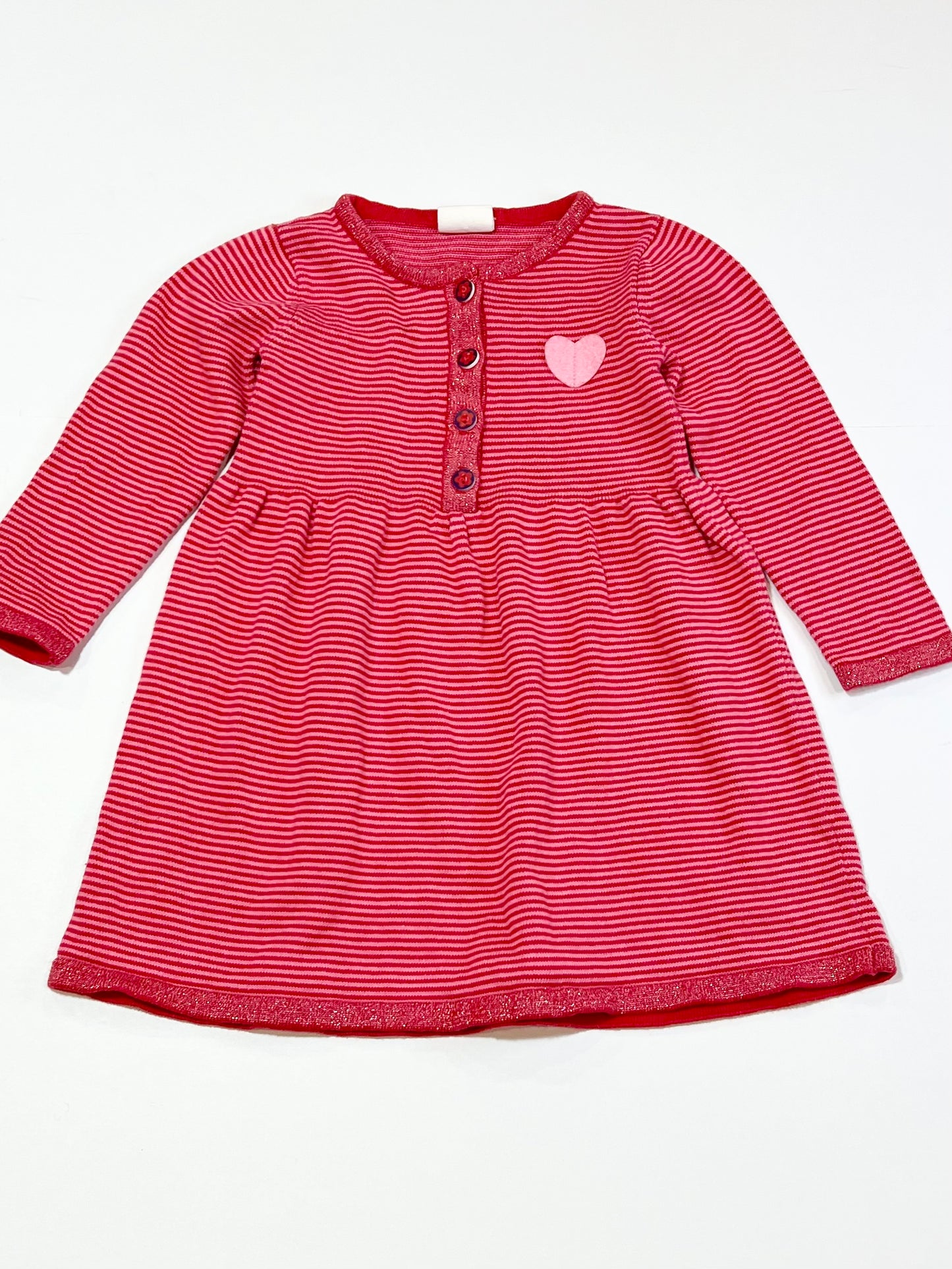 Striped knit dress - Size 1