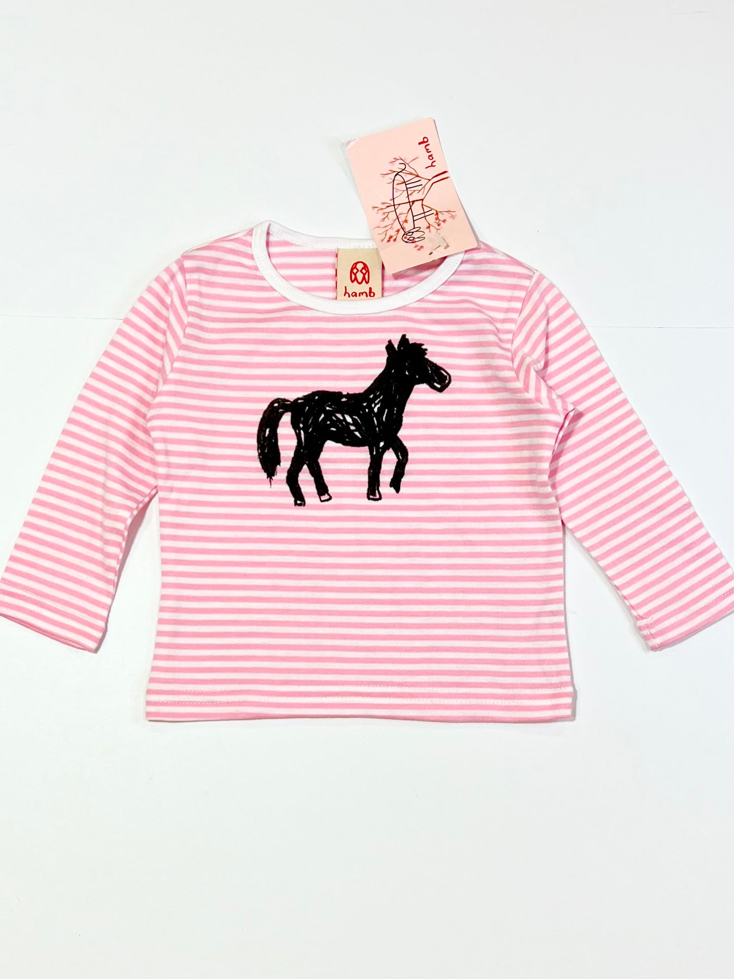 Striped horse top brand new - Size 1