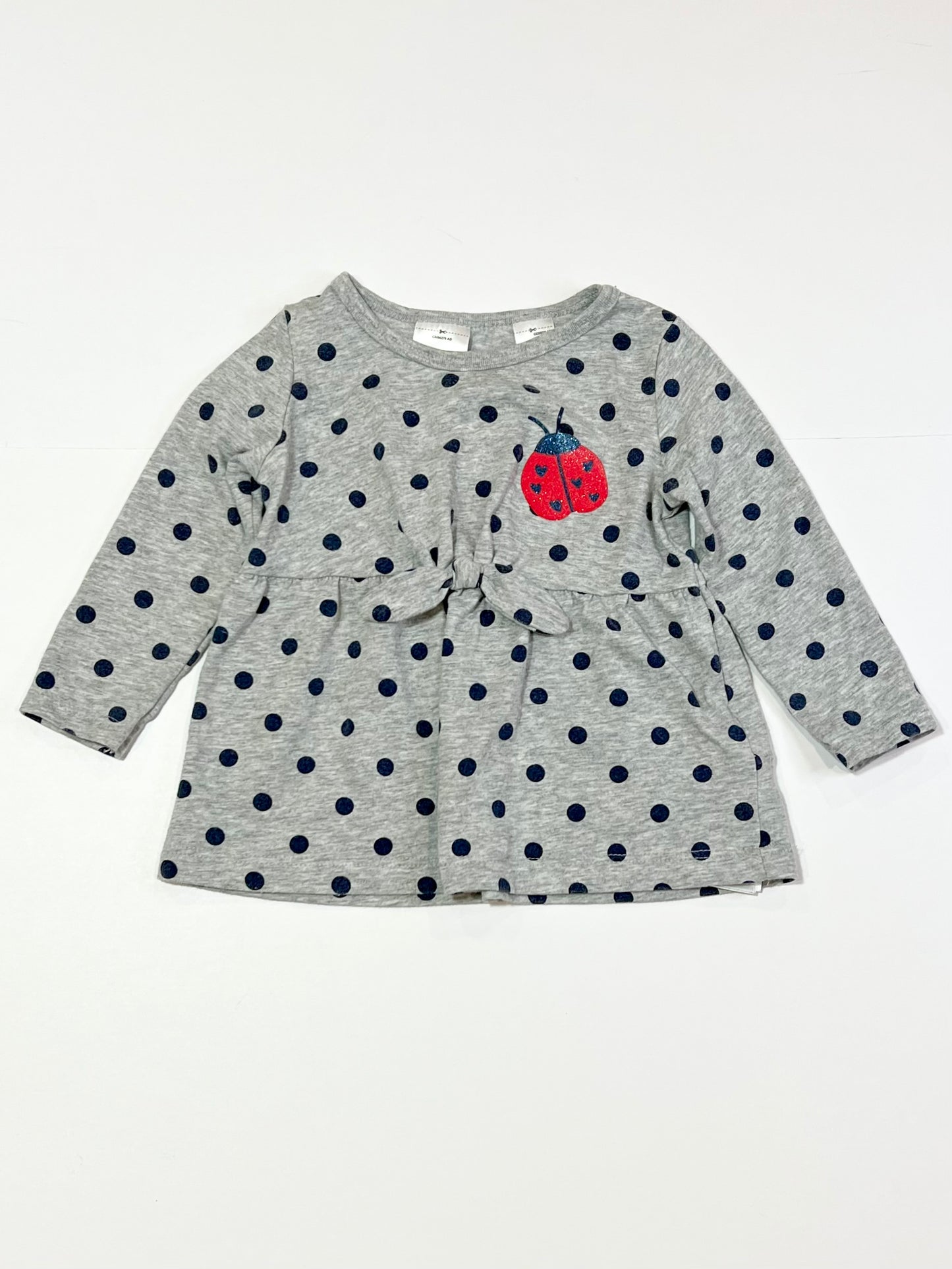 Spotty lady bug top - Size 1