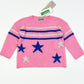Pink stars jumper brand new - Size 1