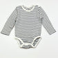Striped ribbed bodysuit - Size 00