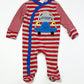 Striped car onesie - Size 00
