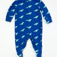 Blue dinos onesie - Size 00