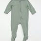 Green zip onesie - Size 00