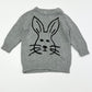 Grey bunny jumper - Size 00