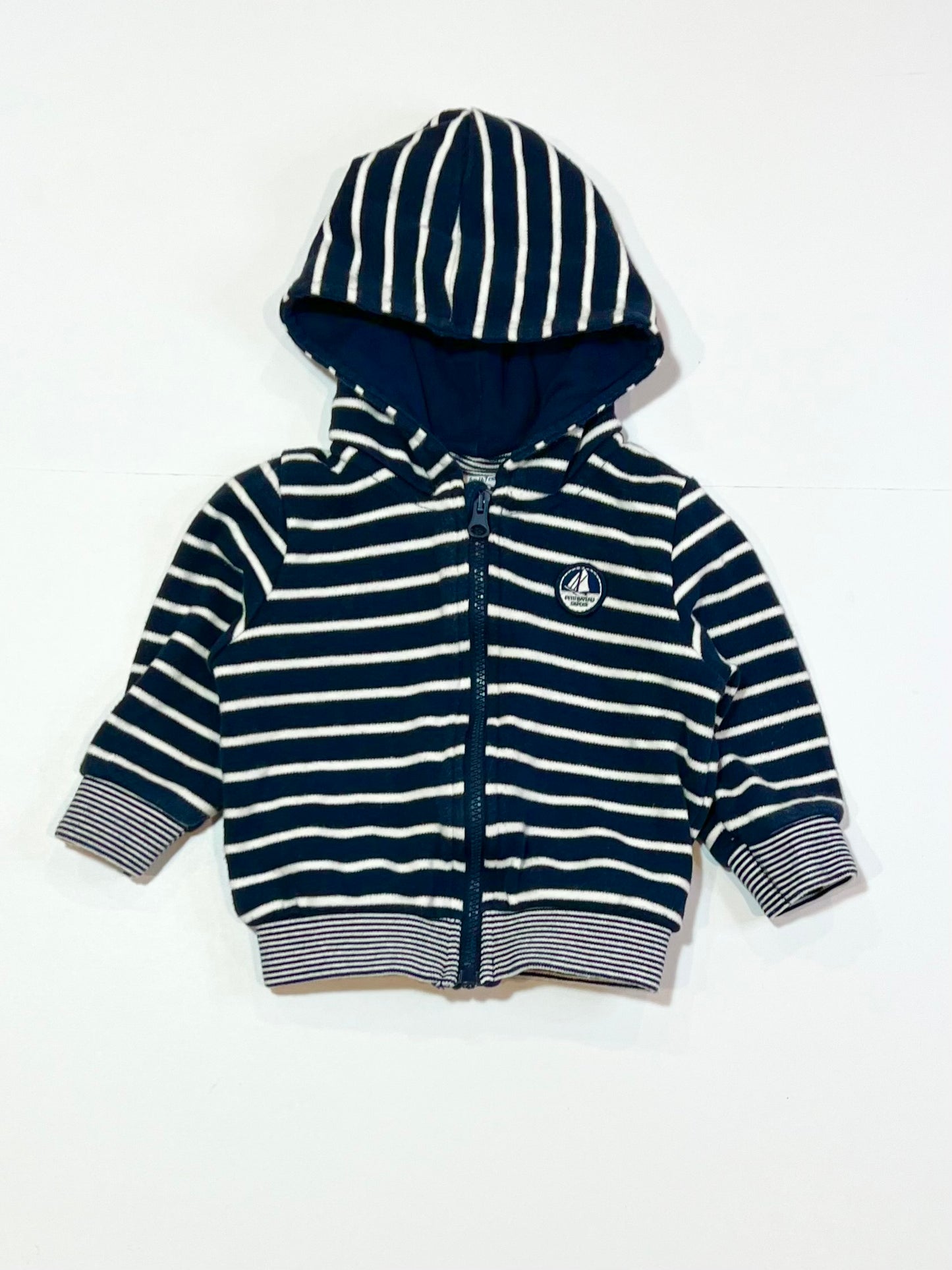 Striped zip hoodie - Size 00