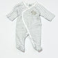 Striped bunny onesie - Size 00000