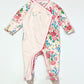Floral bow onesie - Size 00