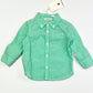 Green gingham shirt brand new - Size 00