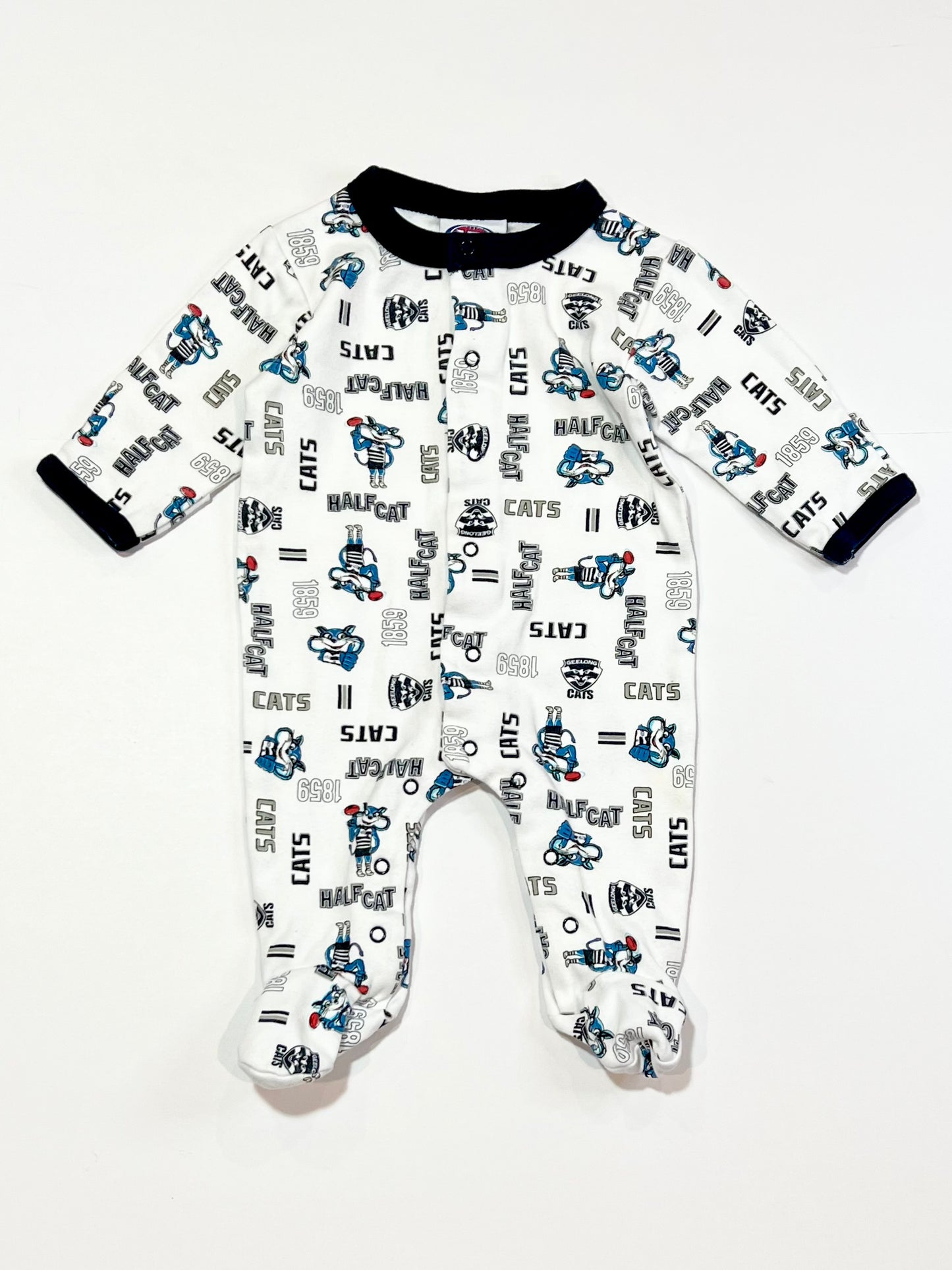 Geelong Cats onesie - Size 000