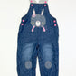 Chambray bunny overalls - Size 2