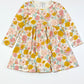 Floral jersey dress - Size 2