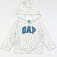 Floral zip hoodie - Size 2