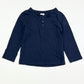 Navy henley top - Size 3