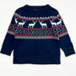 Navy deers jumper - Size 3-4