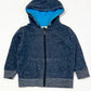Blue zip hoodie - Size 3