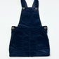 Navy corduroy pinafore - Size 3