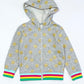 Glitter spot zip hoodie - Size 3