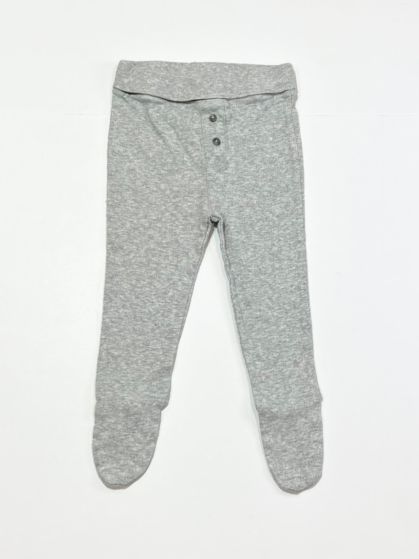 Grey footed pants - Size 0