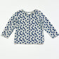 Grey spotty top - Size 0