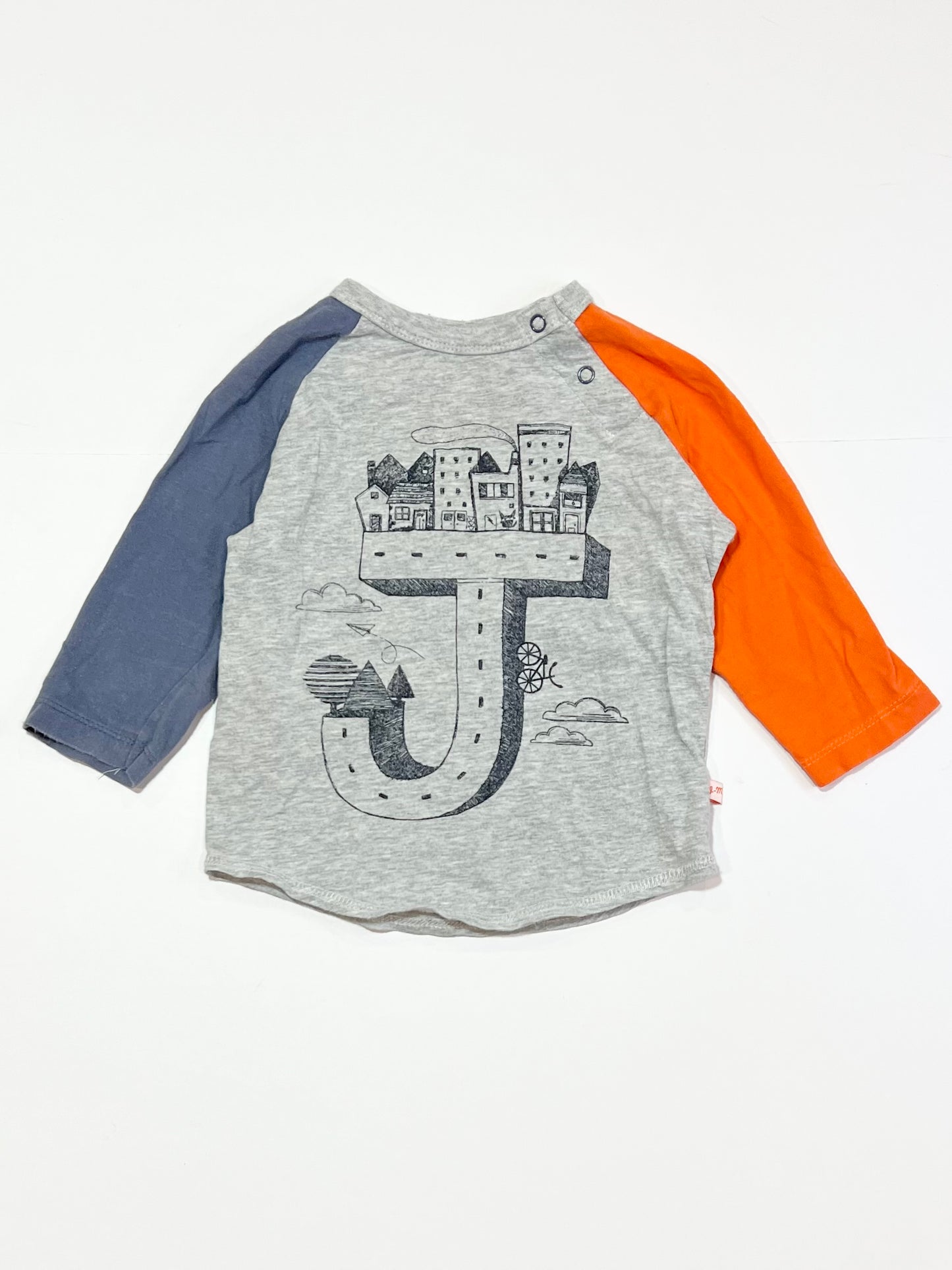 Grey J top - Size 0