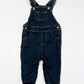 Denim overalls - Size 6-9 months