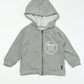 Grey zip hoodie - Size 0