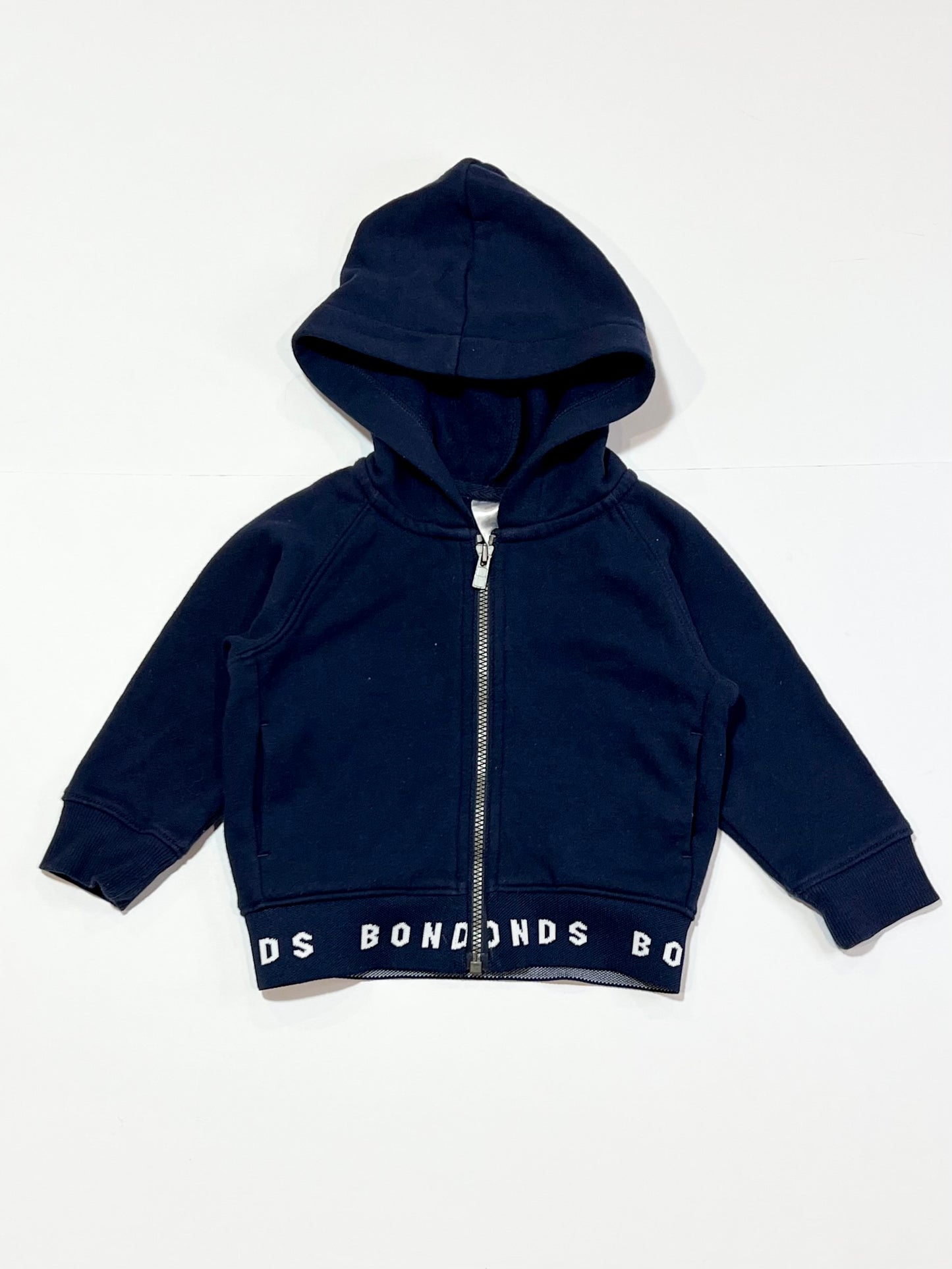 Navy zip hoodie - Size 0