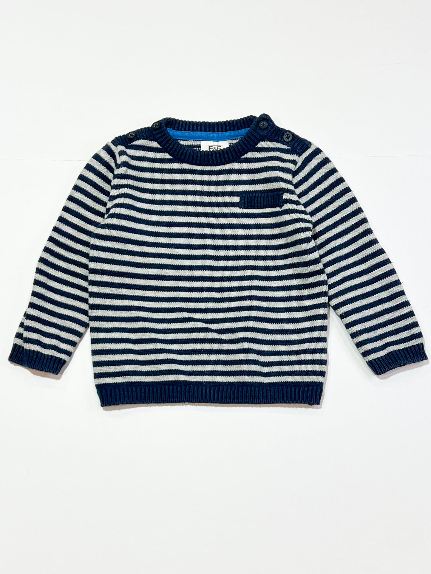 Striped jumper - Size 9-12 months
