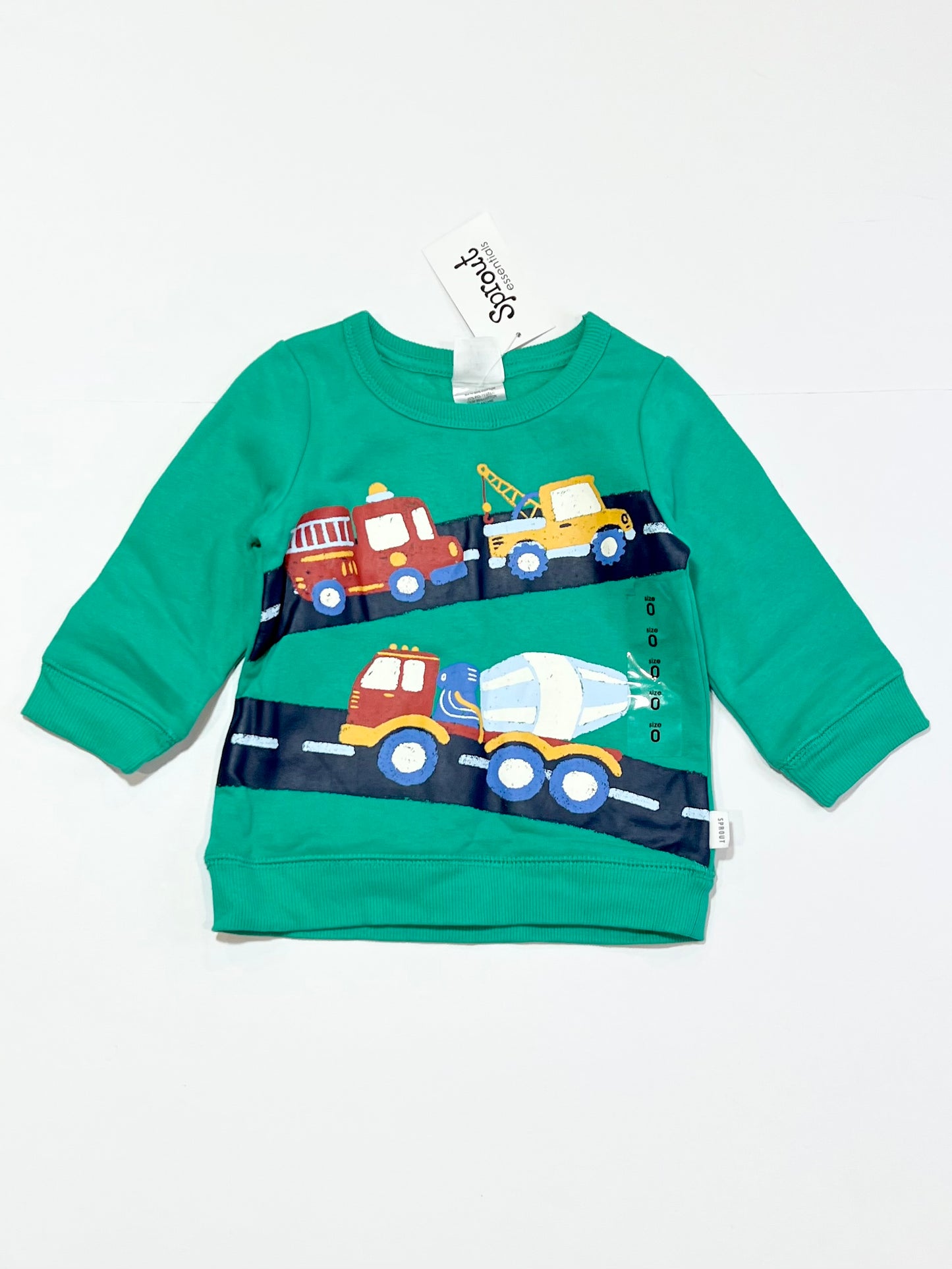 Green trucks sweater brand new - Size 0