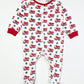 Fire truck onesie - Size 9-12 months