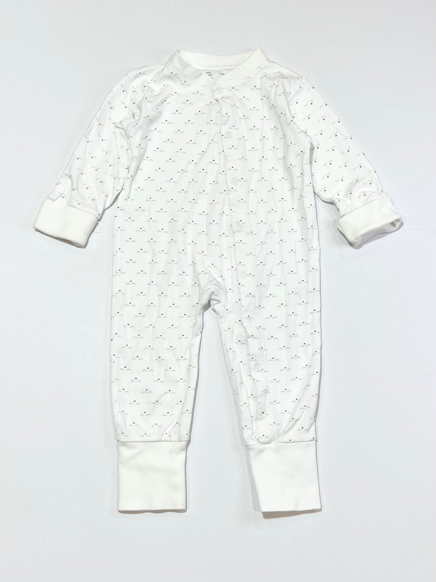 Closed eyes onesie - Size 6-9 months