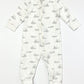 Clouds zip onesie - Size 9-12 months