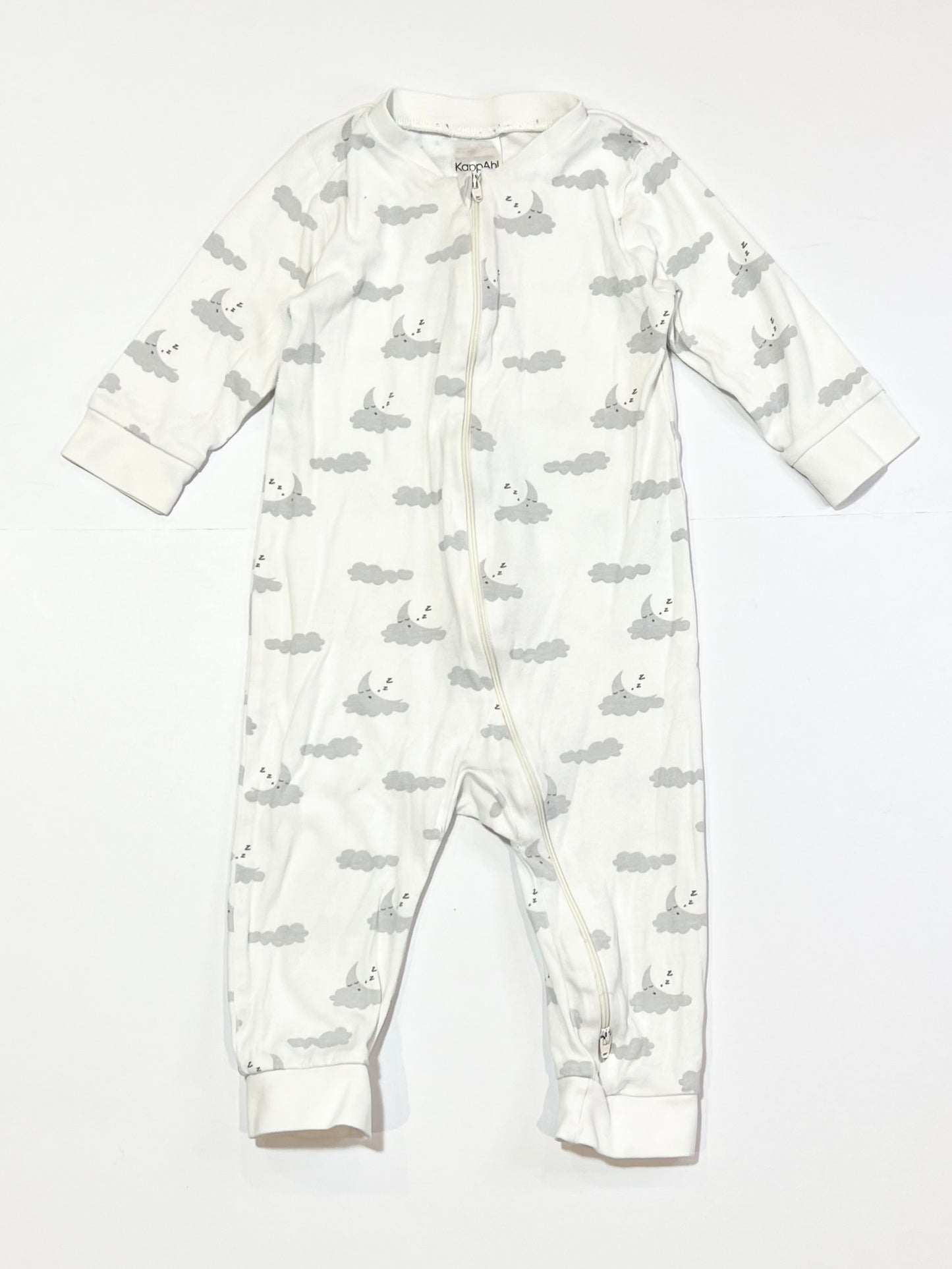Clouds zip onesie - Size 9-12 months