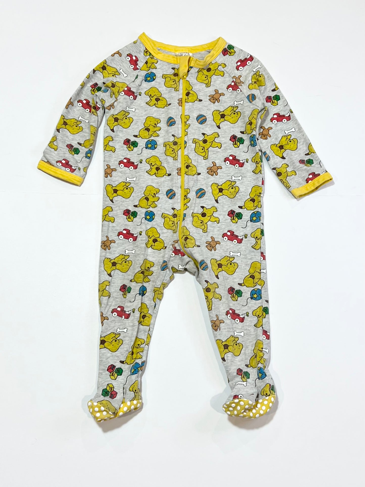 Spot zip onesie - Size 0