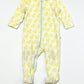 Yellow ducky zip onesie - Size 0