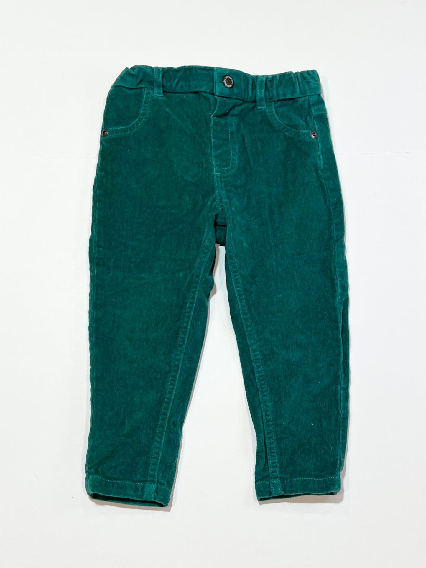 Green corduroy pants - Size 2